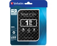 VERBATIM Tvrdi disk vanjski Store'n'Go, 1TB, 2.5", USB 3.0 Gen2, crni